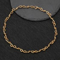 304 Stainless Steel 18K Gold Plated Hip-Hop Geometric Necklace main image 3