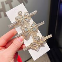 Women's Casual Sweet Flower Bow Knot Alloy Plating Hair Clip main image 3