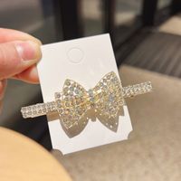 Women's Casual Sweet Flower Bow Knot Alloy Plating Hair Clip sku image 3