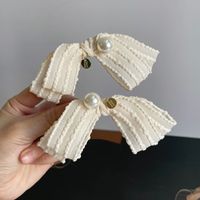 Women's Sweet Simple Style Bow Knot Cloth Hair Clip main image 6