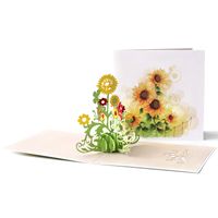 Mother'S Day Pastoral Sunflower Paper Daily Date Card main image 1