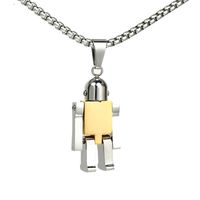 Stainless Steel Simple Style Geometric Robot main image 5