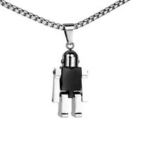 Stainless Steel Simple Style Geometric Robot main image 4