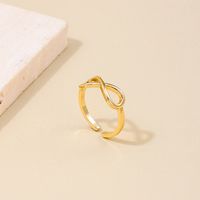 Wholesale Jewelry IG Style Geometric Alloy Plating Open Rings sku image 7