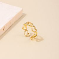 Wholesale Jewelry IG Style Geometric Alloy Plating Open Rings sku image 8