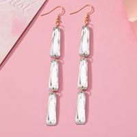 1 Pair Simple Style Classic Style Geometric Arylic Drop Earrings main image 3