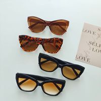 Streetwear Solid Color Pc Resin Special-Shaped Mirror Full Frame Women's Sunglasses main image 8