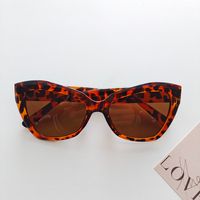 Streetwear Solid Color Pc Resin Special-Shaped Mirror Full Frame Women's Sunglasses sku image 2