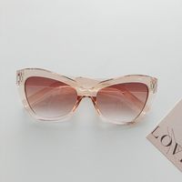 Streetwear Solid Color Pc Resin Special-Shaped Mirror Full Frame Women's Sunglasses sku image 3