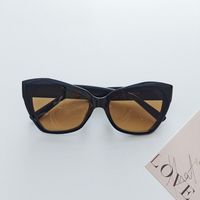 Streetwear Solid Color Pc Resin Special-Shaped Mirror Full Frame Women's Sunglasses sku image 5