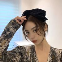 Women's Elegant Sweet Bow Knot Flannel Hair Clip main image 6