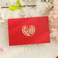 Mother'S Day Simple Style Heart Shape Paper Daily Date Festival Card main image 5