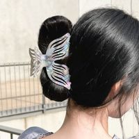 Women's Elegant Butterfly Fish Tail Acetic Acid Sheets Hair Claws main image 4