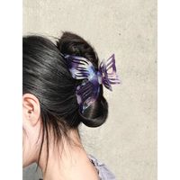Women's Elegant Butterfly Fish Tail Acetic Acid Sheets Hair Claws sku image 1