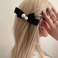 Women's Simple Style Bow Knot Cloth Hair Clip main image 5