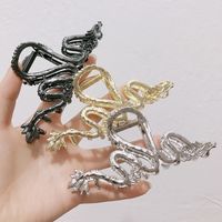 Women's IG Style Dragon Metal Plating Hair Claws main image 2