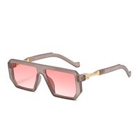 Simple Style Geometric Solid Color Ac Polygon Full Frame Women's Sunglasses sku image 3