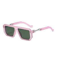 Simple Style Geometric Solid Color Ac Polygon Full Frame Women's Sunglasses sku image 7