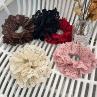 Women's Simple Style Solid Color Cloth Hair Tie main image 6