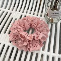 Women's Simple Style Solid Color Cloth Hair Tie main image 5