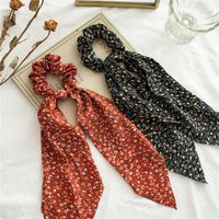 Women's Pastoral Ditsy Floral Cloth Hair Tie main image 3