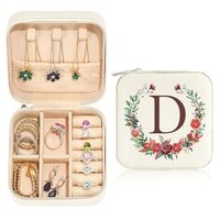 Cute Solid Color Pu Leather Jewelry Boxes sku image 4
