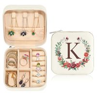 Cute Solid Color Pu Leather Jewelry Boxes sku image 9