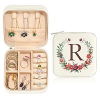 Cute Solid Color Pu Leather Jewelry Boxes sku image 12