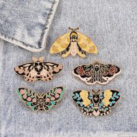 Elegant Simple Style Butterfly Moth Alloy Painted Enamel Plating Unisex Brooches main image 4