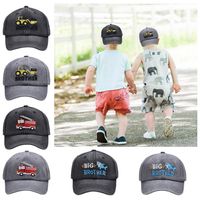 Children Unisex Embroidery Sweet Letter Embroidery Curved Eaves Baseball Cap main image 3