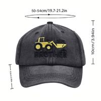 Children Unisex Embroidery Sweet Letter Embroidery Curved Eaves Baseball Cap main image 4