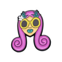 Cartoon Style Cute Fruit Emoji Face Alloy Plating Unisex Brooches sku image 2