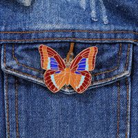 Elegant Simple Style Butterfly Moth Alloy Painted Enamel Plating Unisex Brooches main image 7