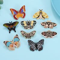 Elegant Simple Style Butterfly Moth Alloy Painted Enamel Plating Unisex Brooches main image 8