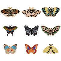 Elegant Simple Style Butterfly Moth Alloy Painted Enamel Plating Unisex Brooches main image 9
