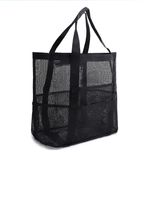 Women's Polyester Solid Color Beach Square Open Beach Bag main image 6