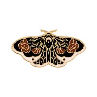 Elegant Simple Style Butterfly Moth Alloy Painted Enamel Plating Unisex Brooches sku image 1