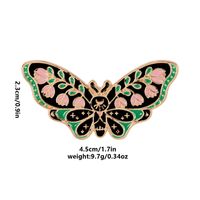 Elegant Simple Style Butterfly Moth Alloy Painted Enamel Plating Unisex Brooches sku image 3