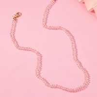 Simple Style Korean Style Geometric Glass Women's Necklace main image 3