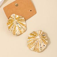 1 Piece Nordic Style Leaf Alloy Ear Studs main image 1