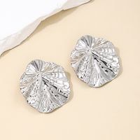 1 Piece Nordic Style Leaf Alloy Ear Studs main image 5