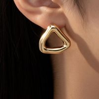 1 Pair Modern Style Simple Style Irregular Plastic Ear Studs sku image 1