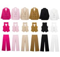 Women's Long Sleeve Blazers Business Classic Style Solid Color main image 6