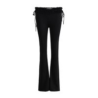 Women's Casual Daily Simple Style Solid Color Full Length Flared Pants main image 6