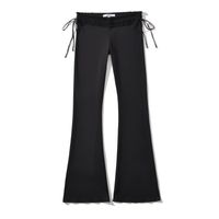 Women's Casual Daily Simple Style Solid Color Full Length Flared Pants main image 3