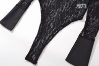 Women's Casual Holiday Sexy Lace Shorts Rompers main image 2