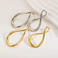 1 Pair Exaggerated Irregular Plating Alloy Gold Plated Silver Plated Ear Studs main image 1