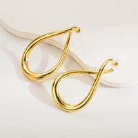 1 Pair Exaggerated Irregular Plating Alloy Gold Plated Silver Plated Ear Studs main image 4