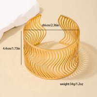 Nordic Style Geometric Solid Color Alloy Wholesale Bangle main image 2
