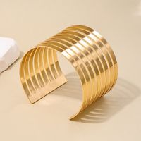 Nordic Style Solid Color Alloy Wholesale Bangle main image 1